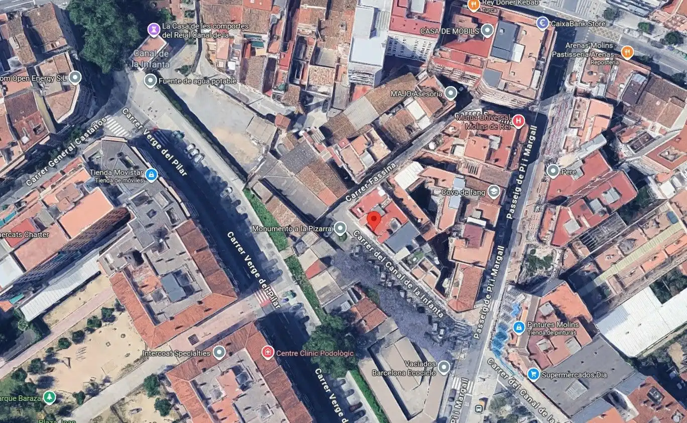 Vista exterior de Pis en venda en Molins de Rei, Barcelona