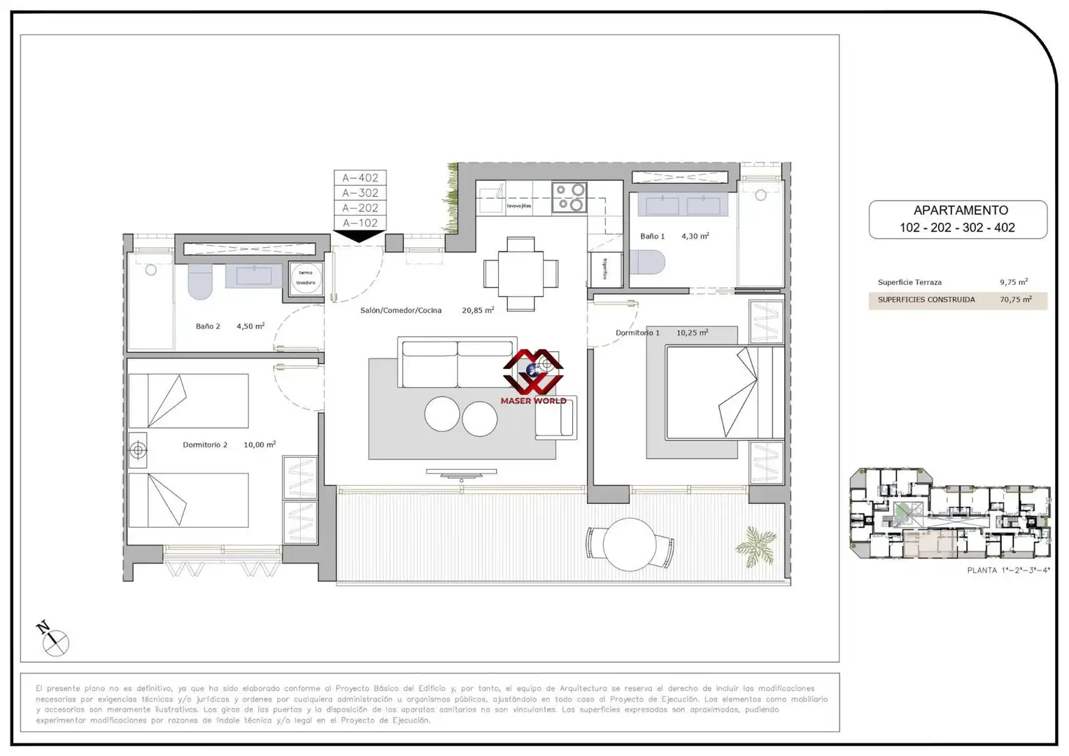 Apartamento con piscina en venta en San Pedro del Pinatar, imagen 13