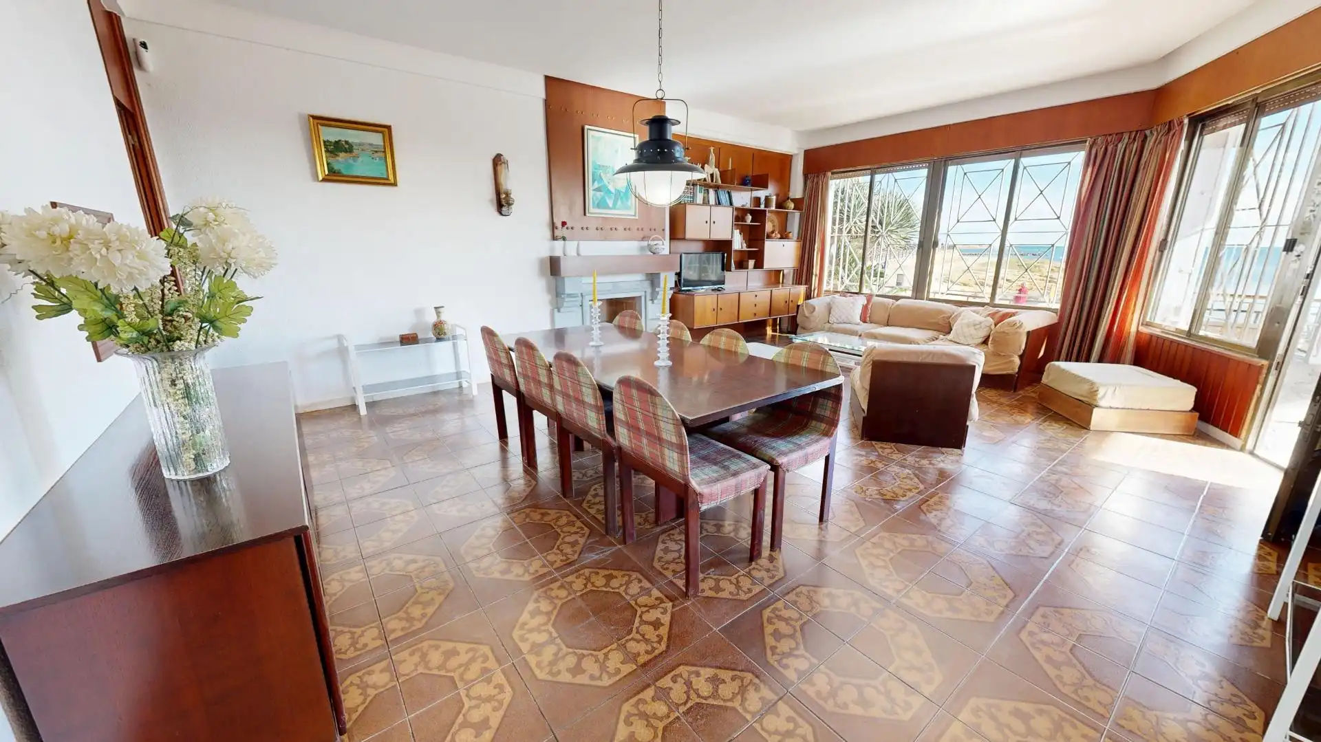 Dining room of Houses for rent in Torrevieja  with Air Conditioner, Private garden and Terrace
