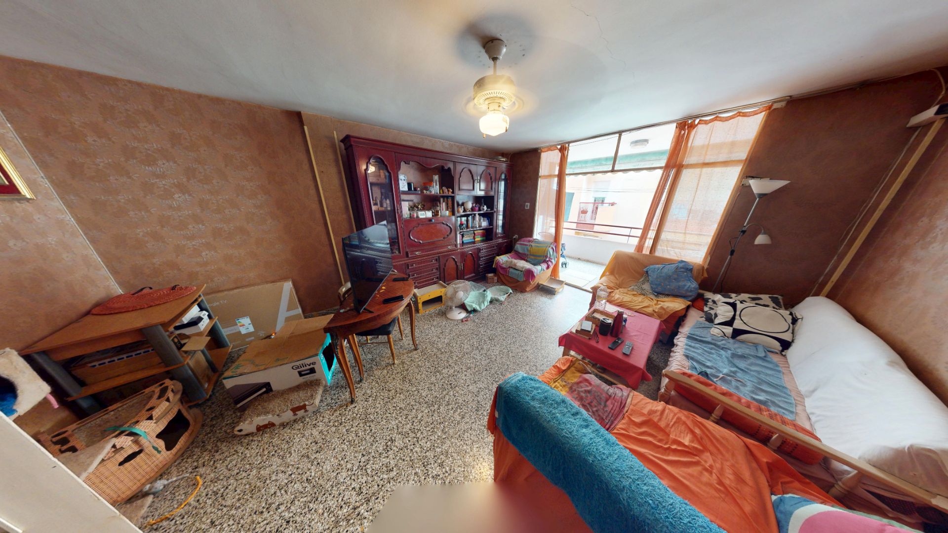 Sala d'estar de Pis en venda en Alicante / Alacant amb Terrassa, Moblat i Forn