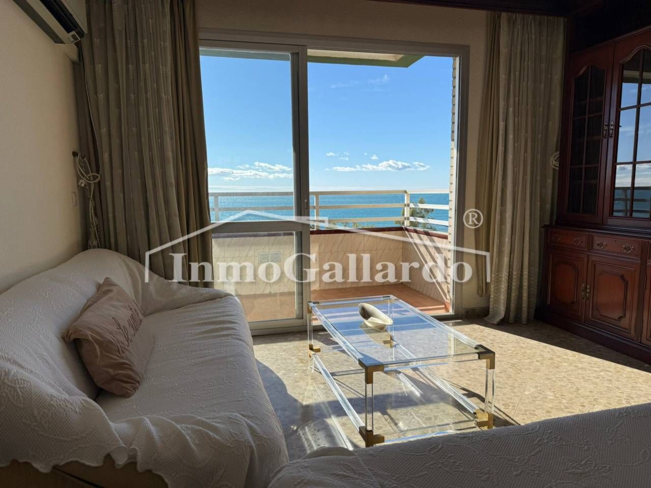 Living room of Flat for sale in Málaga Capital  with Terrace