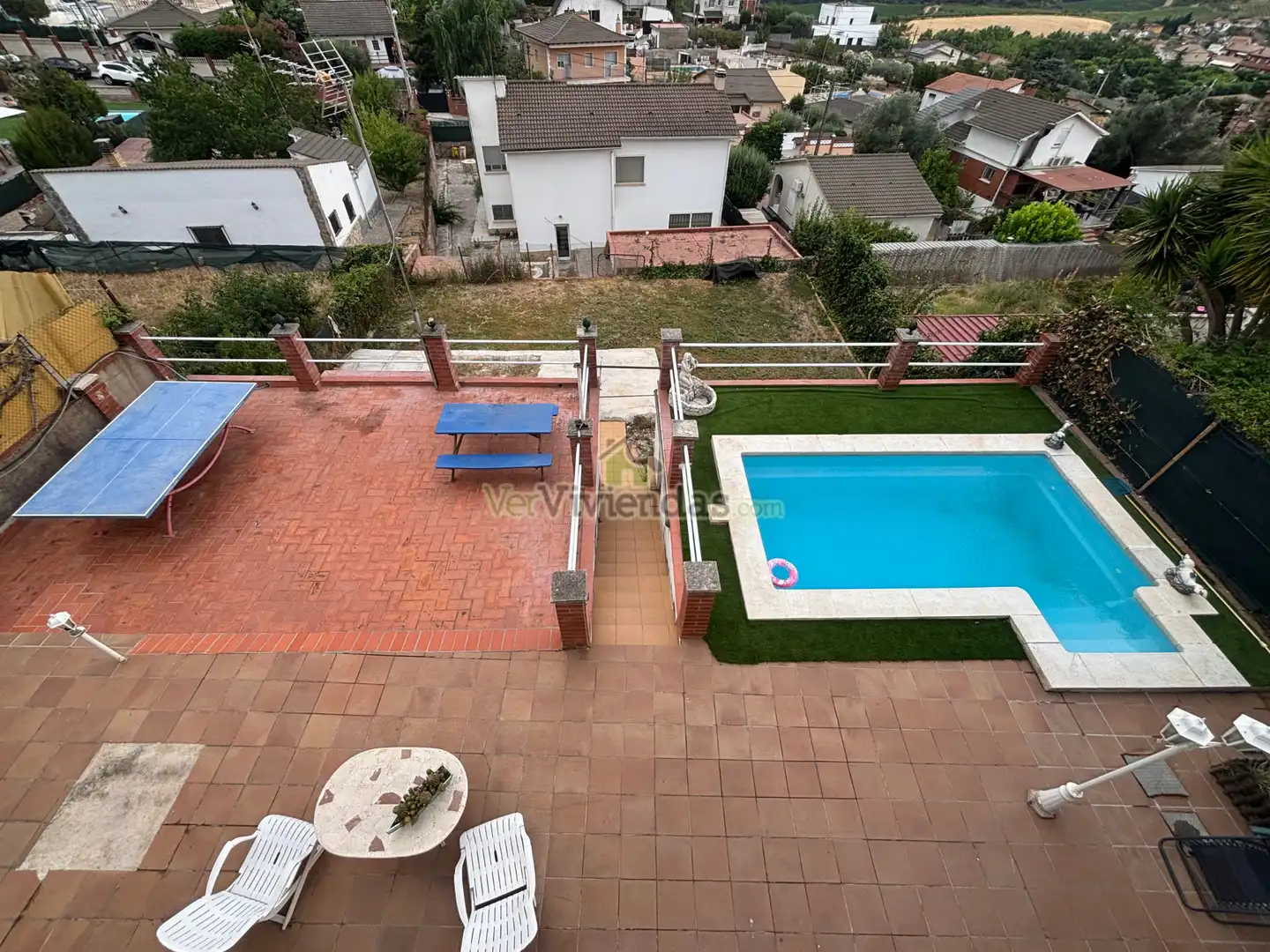 Piscina de Casa o xalet en venda en Piera amb Aire condicionat, Calefacció i Jardí privat