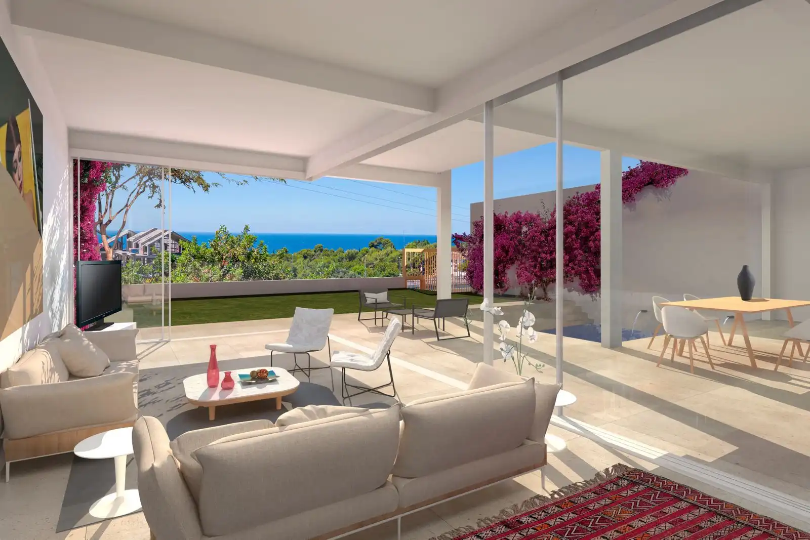 Terraza de Casa o chalet en venta en Marbella con Aire acondicionado, Calefacción y Jardín privado