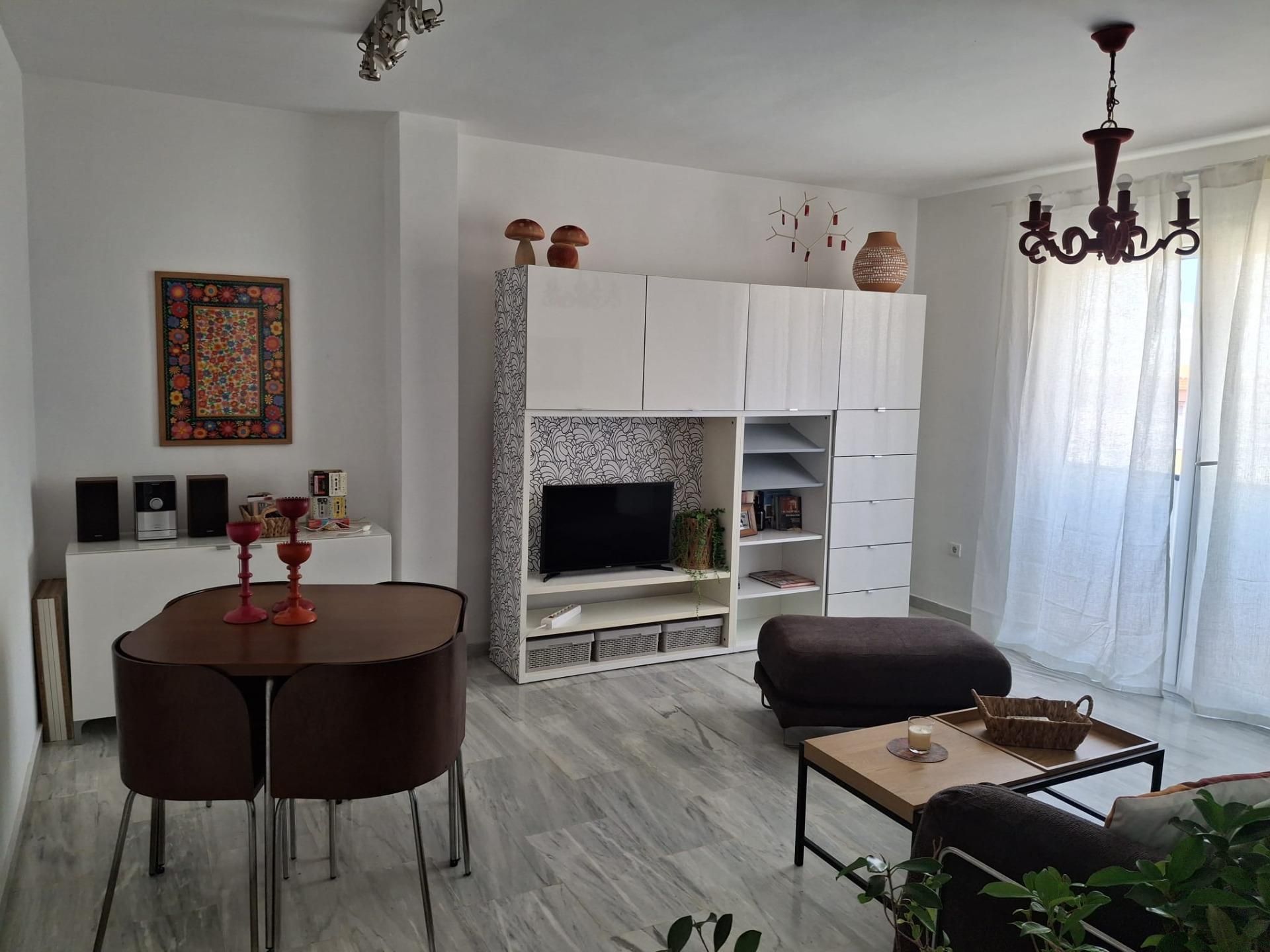 Sala de estar de Piso de alquiler en Málaga Capital