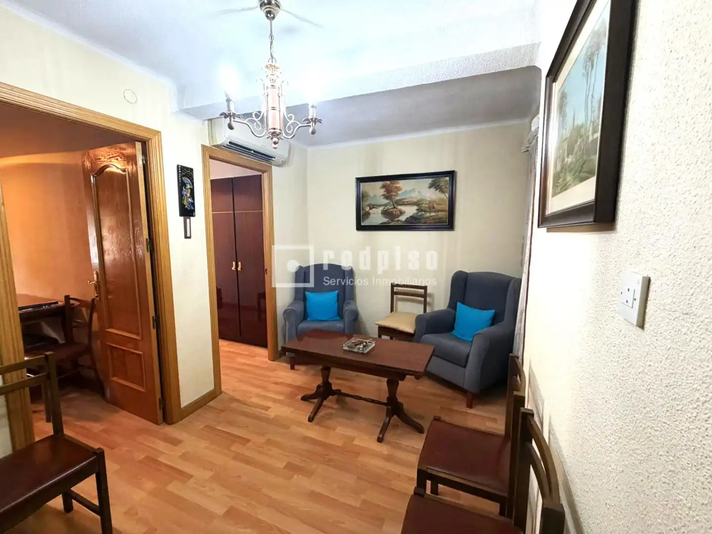 Living room of Flat for sale in Madrid  with Air Conditioner, Heating and Private garden