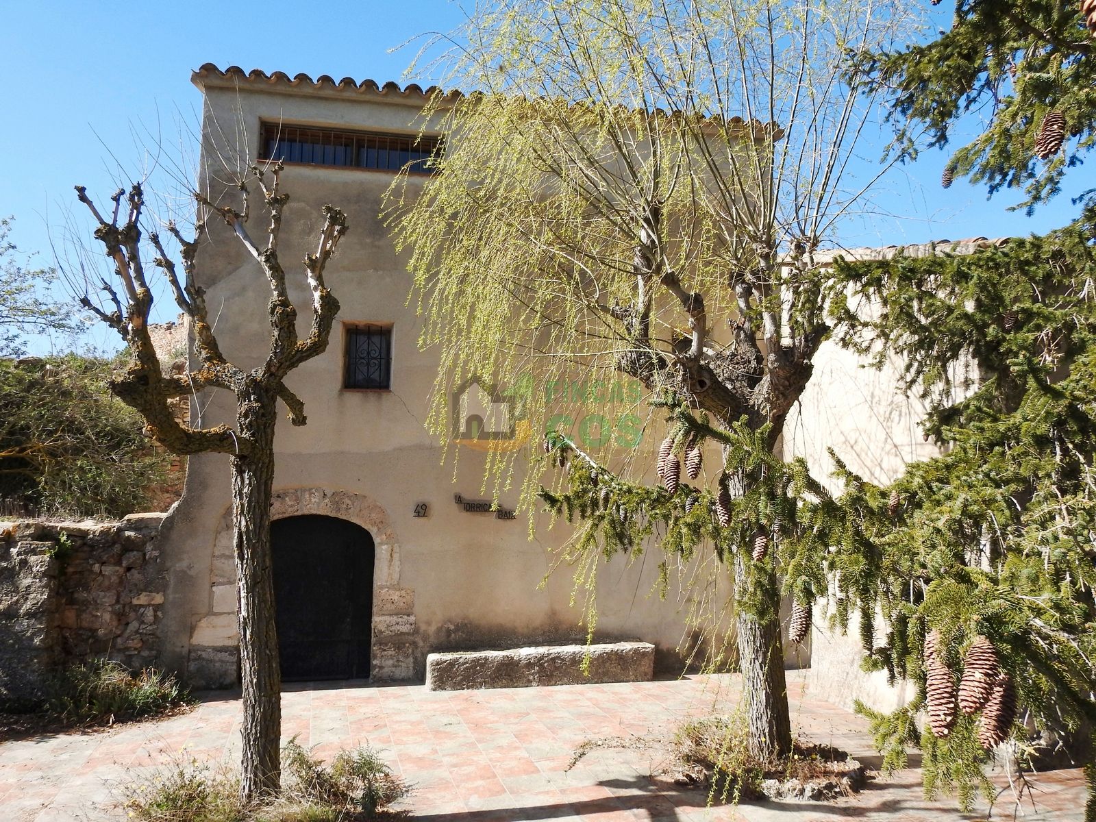 Vista exterior de Casa o xalet en venda en Querol amb Jardí privat i Balcó
