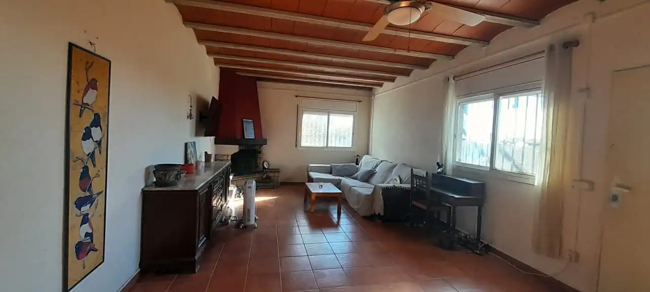 Sala de estar de Finca rústica en venta en Montbrió del Camp