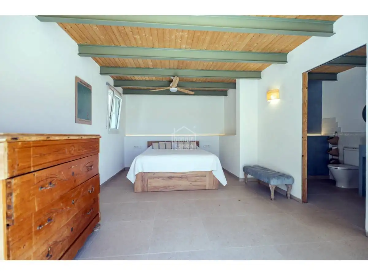 Habitación de Casa o chalet en venta en Sant Lluís con Jardín privado, Terraza y Piscina