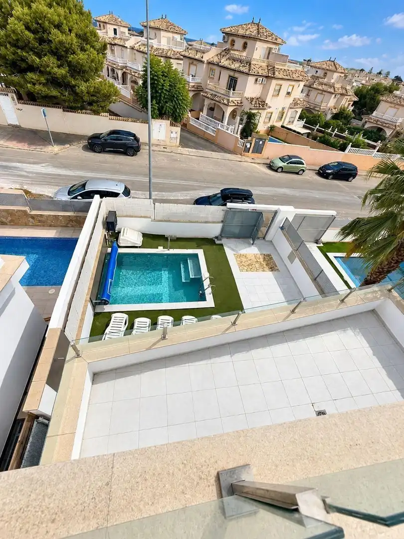 Swimming pool of Houses for sale in Orihuela Costa