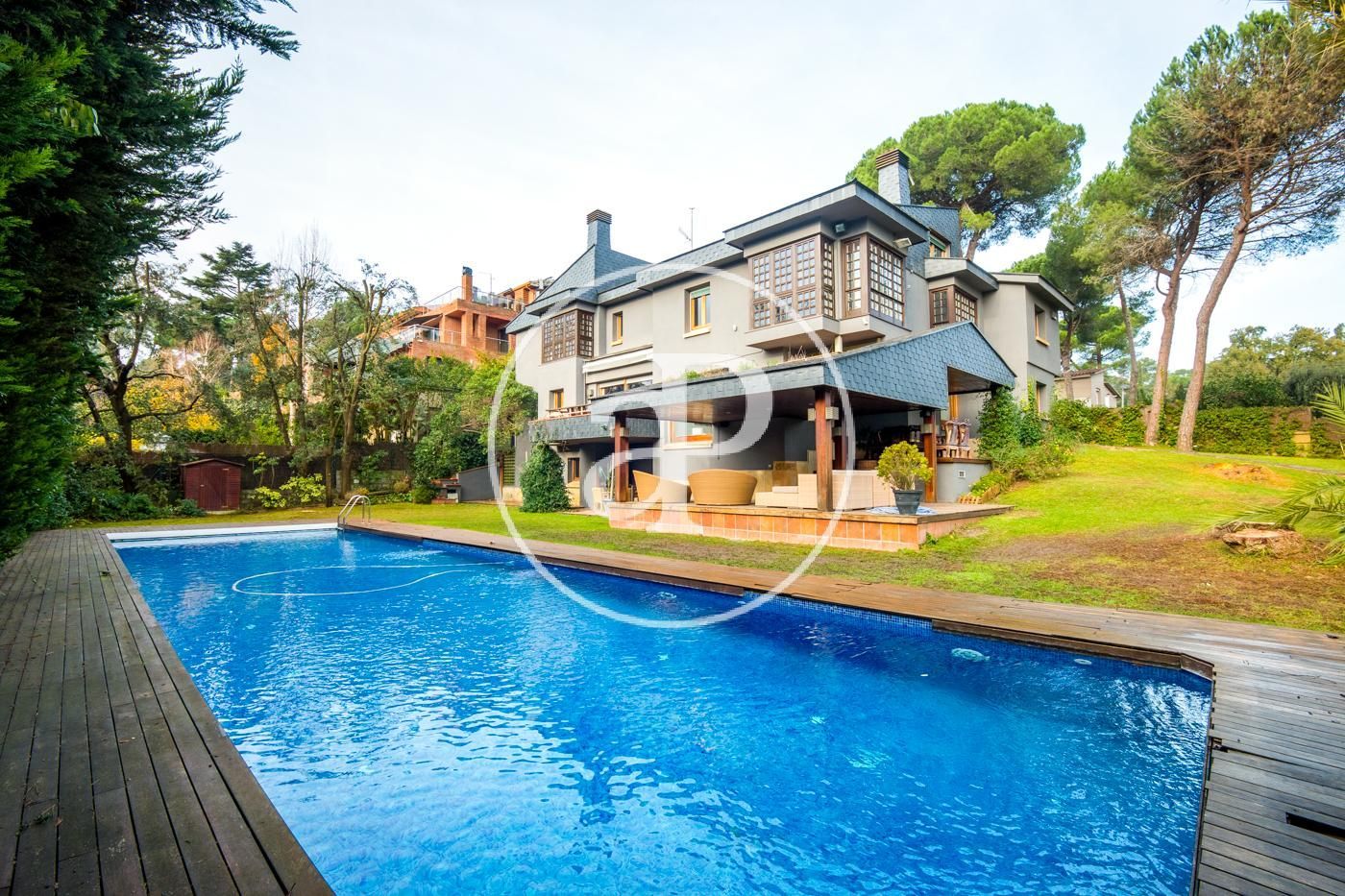 Jardín de Casa o chalet en venta en Sant Cugat del Vallès con Aire acondicionado, Calefacción y Jardín privado