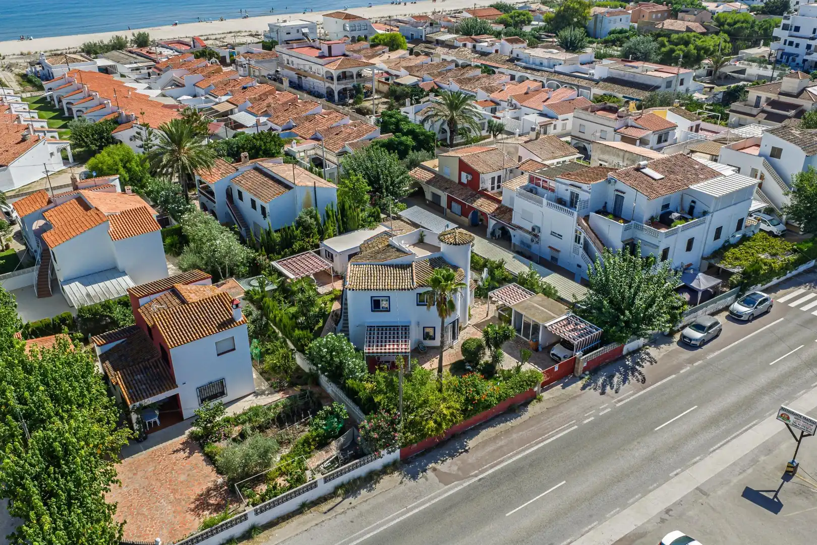 Vista exterior de Casa o chalet en venta en Dénia con Jardín privado, Terraza y Jacuzzi
