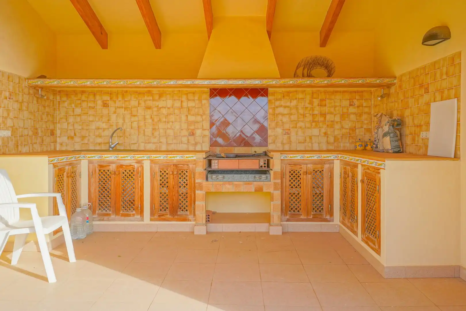 Cocina de Casa o chalet en venta en Jávea / Xàbia con Aire acondicionado, Calefacción y Jardín privado