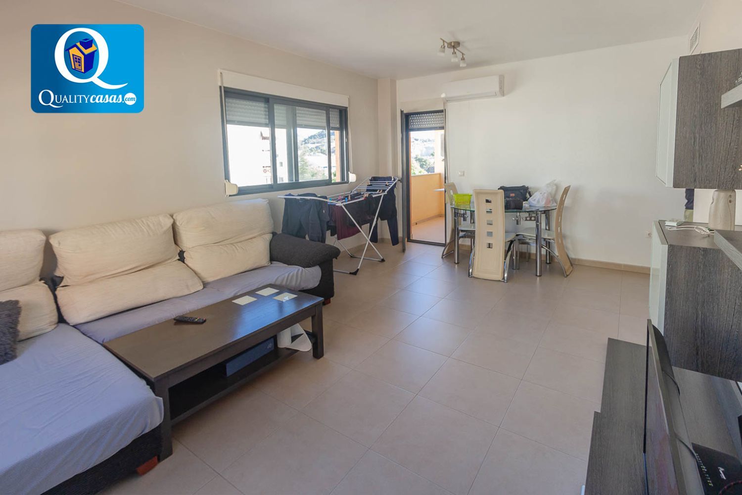 Sala de estar de Apartamento en venta en Jijona / Xixona con Aire acondicionado, Terraza y Balcón