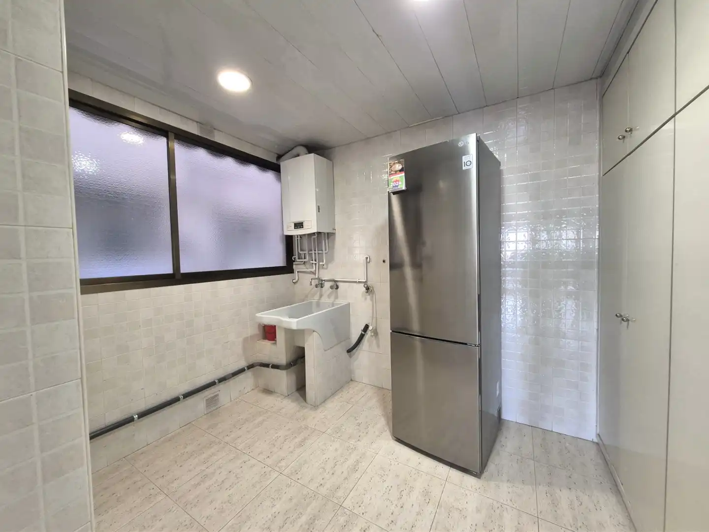 Küche von Wohnung zur Miete in Barcelona mit Klimaanlage, Heizung und Parkett