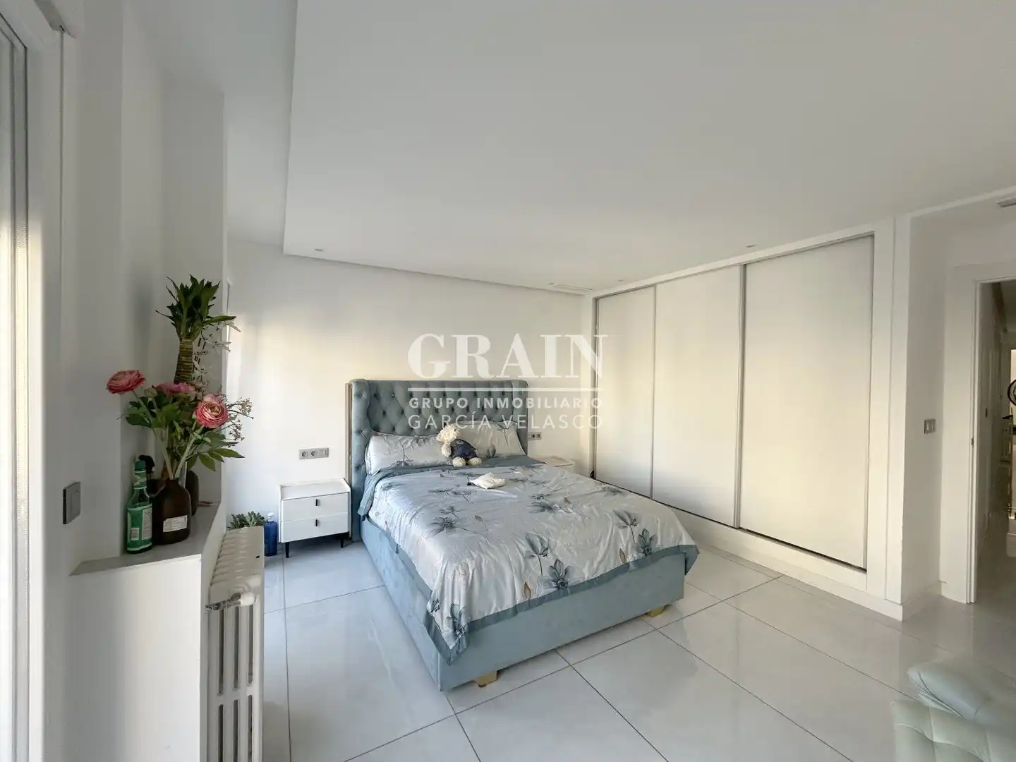 Bedroom of Flat for sale in Albacete  with Air Conditioner, Heating and Balcony
