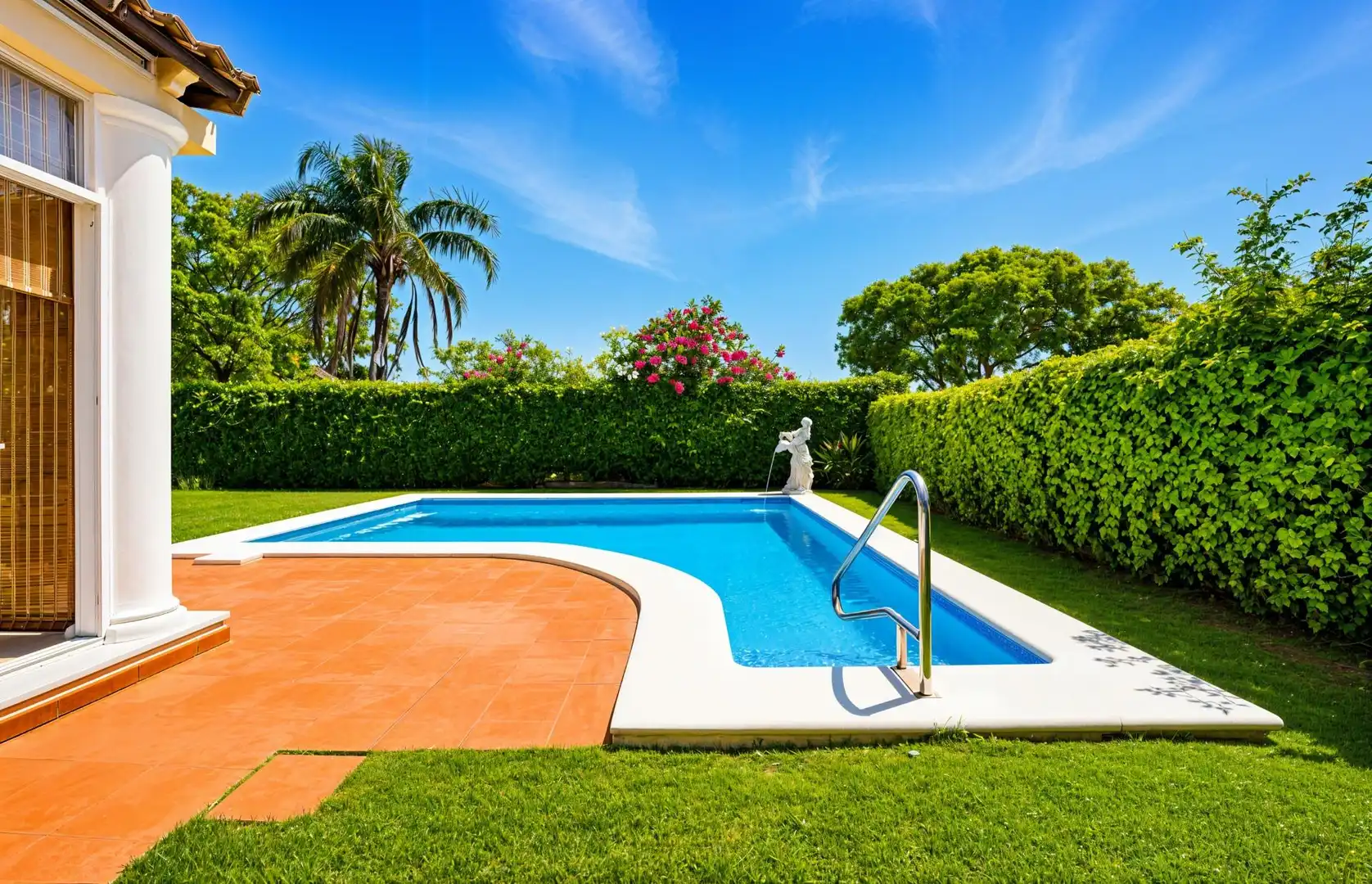 Piscina de Casa o xalet en venda en Chiclana de la Frontera amb Aire condicionat, Calefacció i Jardí privat