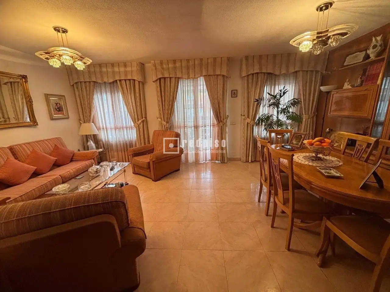 Sala de estar de Casa o chalet en venta en Móstoles con Calefacción, Parquet y Terraza