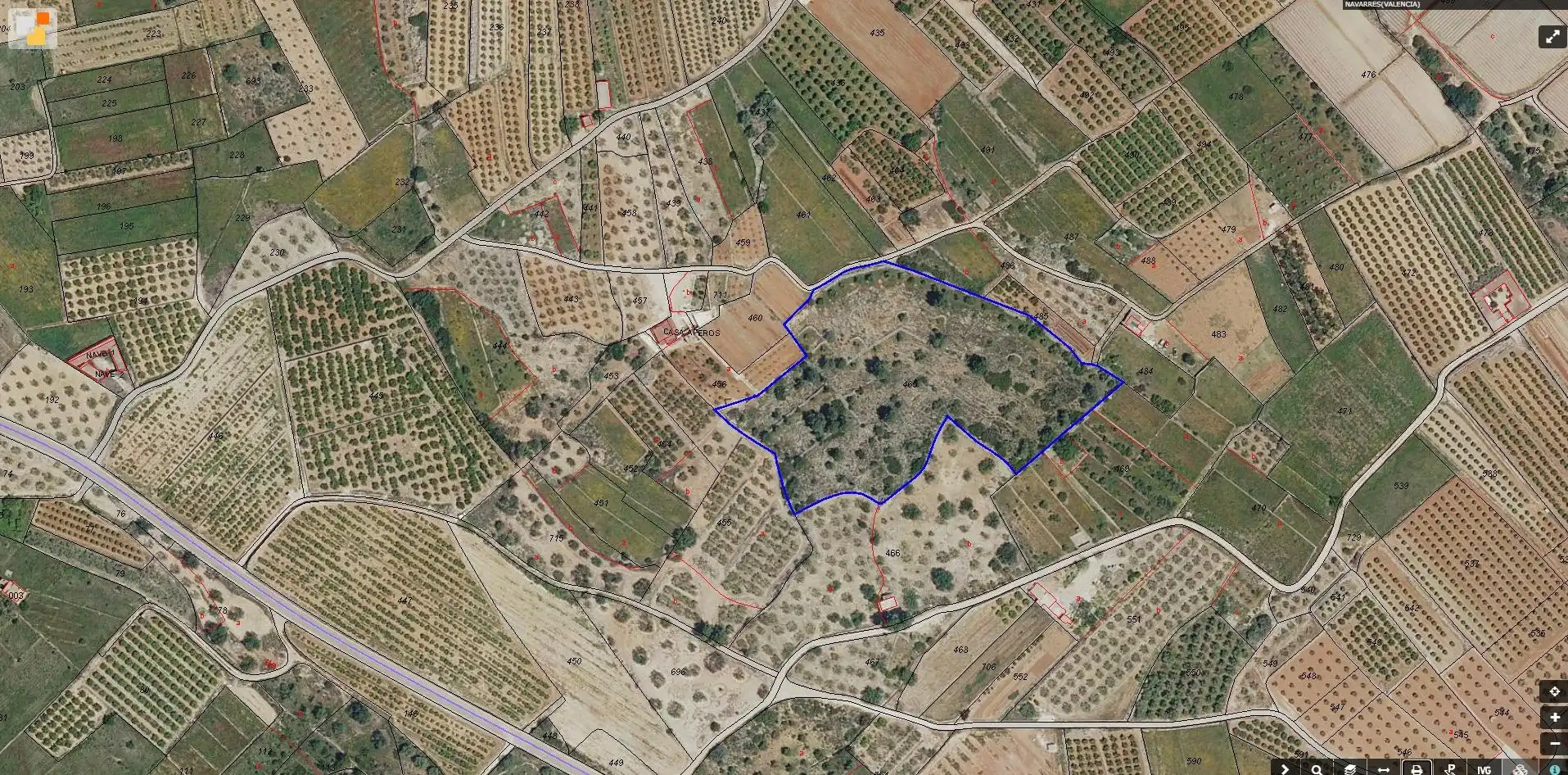 Terreno rustico in vendita a Navarrés