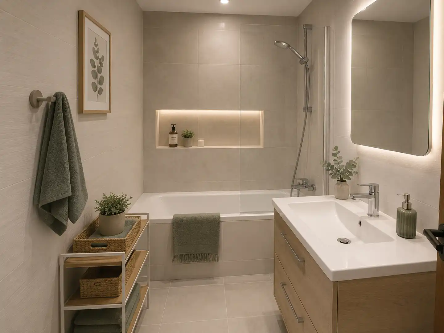 Baño de Piso en venta en Barcelona con Amueblado, Balcón y Alarma