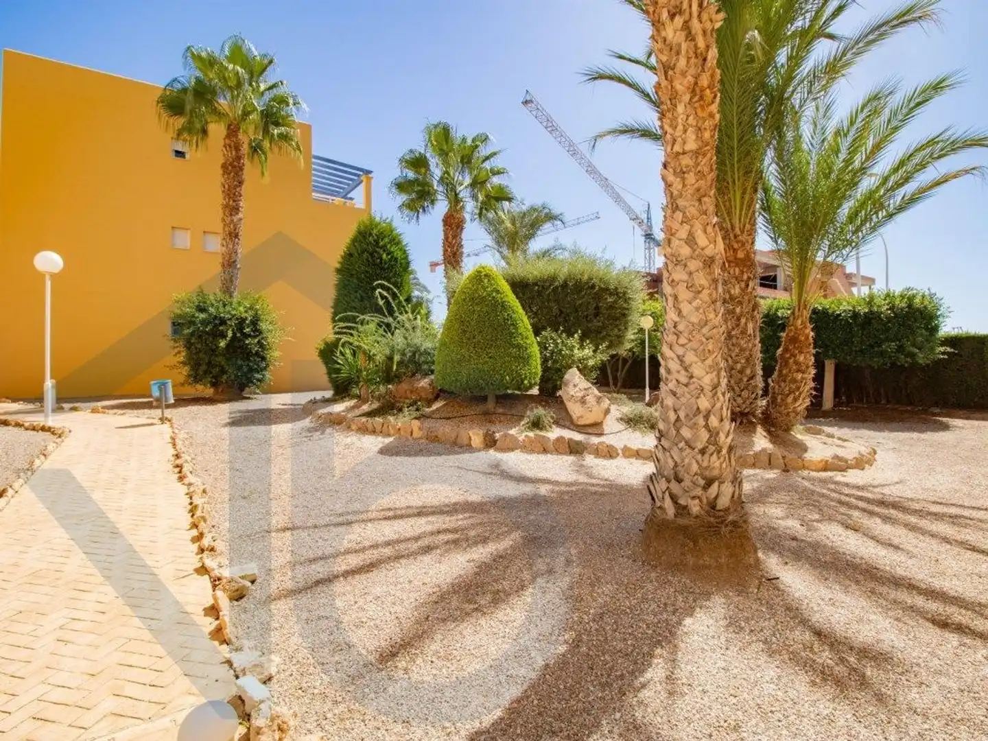 Vista exterior de Piso en venta en Pulpí con Aire acondicionado, Terraza y Piscina