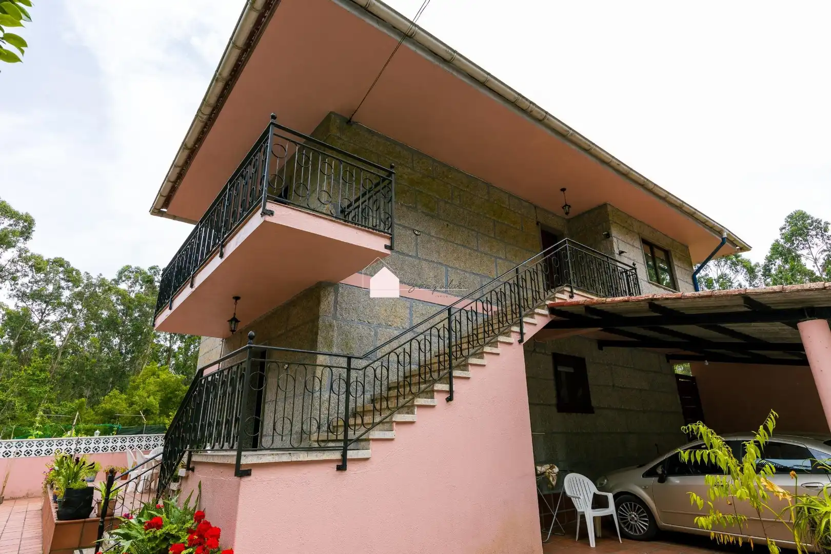 Vista exterior de Casa o chalet en venta en Gondomar con Calefacción, Jardín privado y Trastero