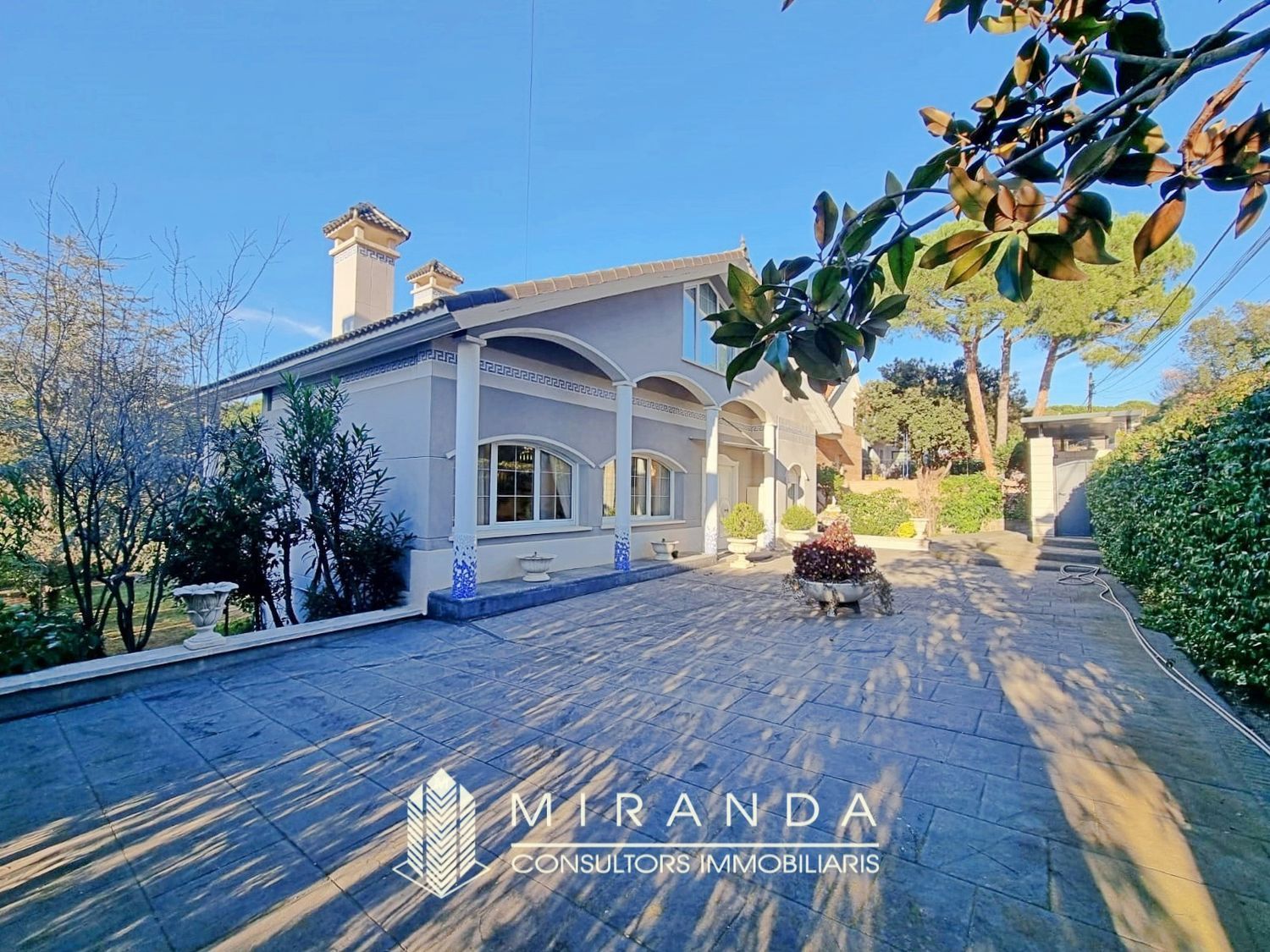 Vista exterior de Casa o xalet en venda en La Garriga amb Aire condicionat, Calefacció i Terrassa