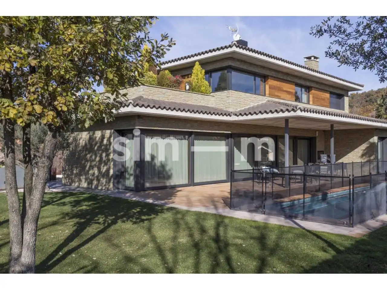 Vista exterior de Casa o chalet en venta en Sant Julià de Vilatorta con Aire acondicionado, Calefacción y Jardín privado