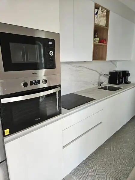 Cocina de Casa adosada en venta en Peralta / Azkoien con Aire acondicionado, Calefacción y Jardín privado