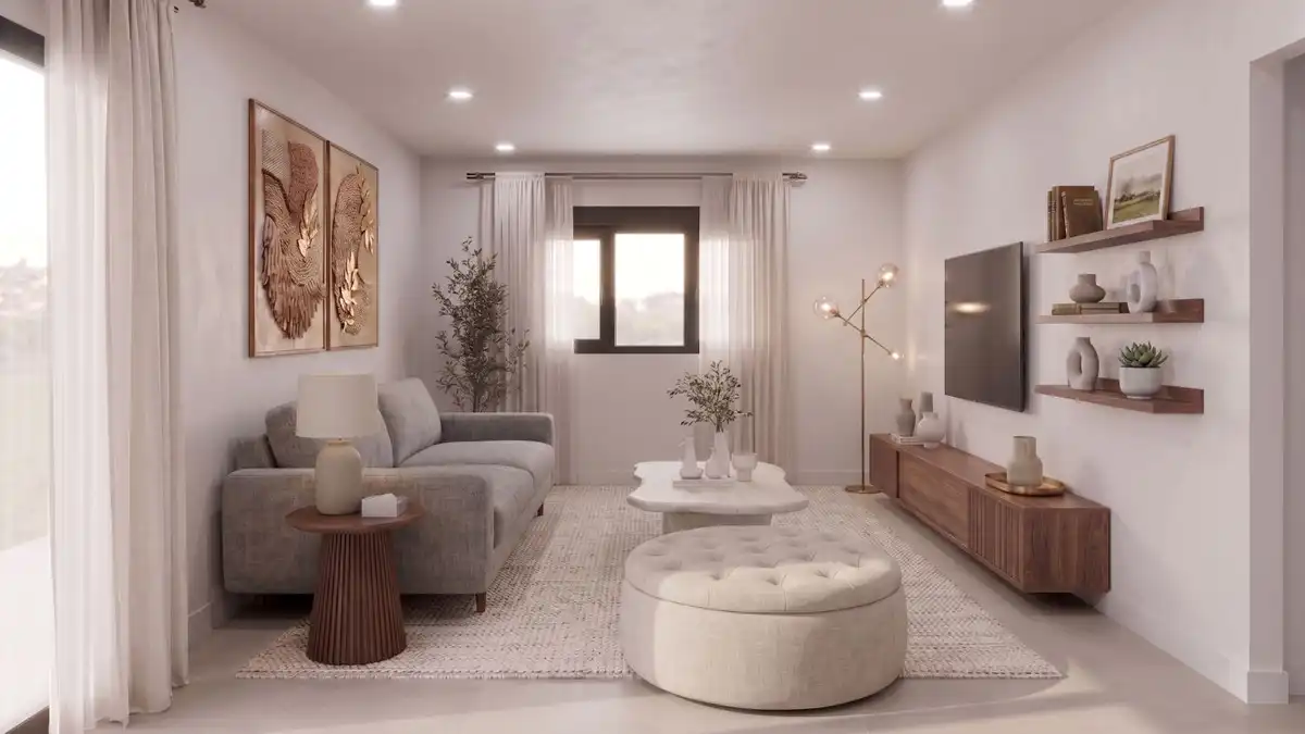 Sala de estar de Casa o chalet en venta en Lorca