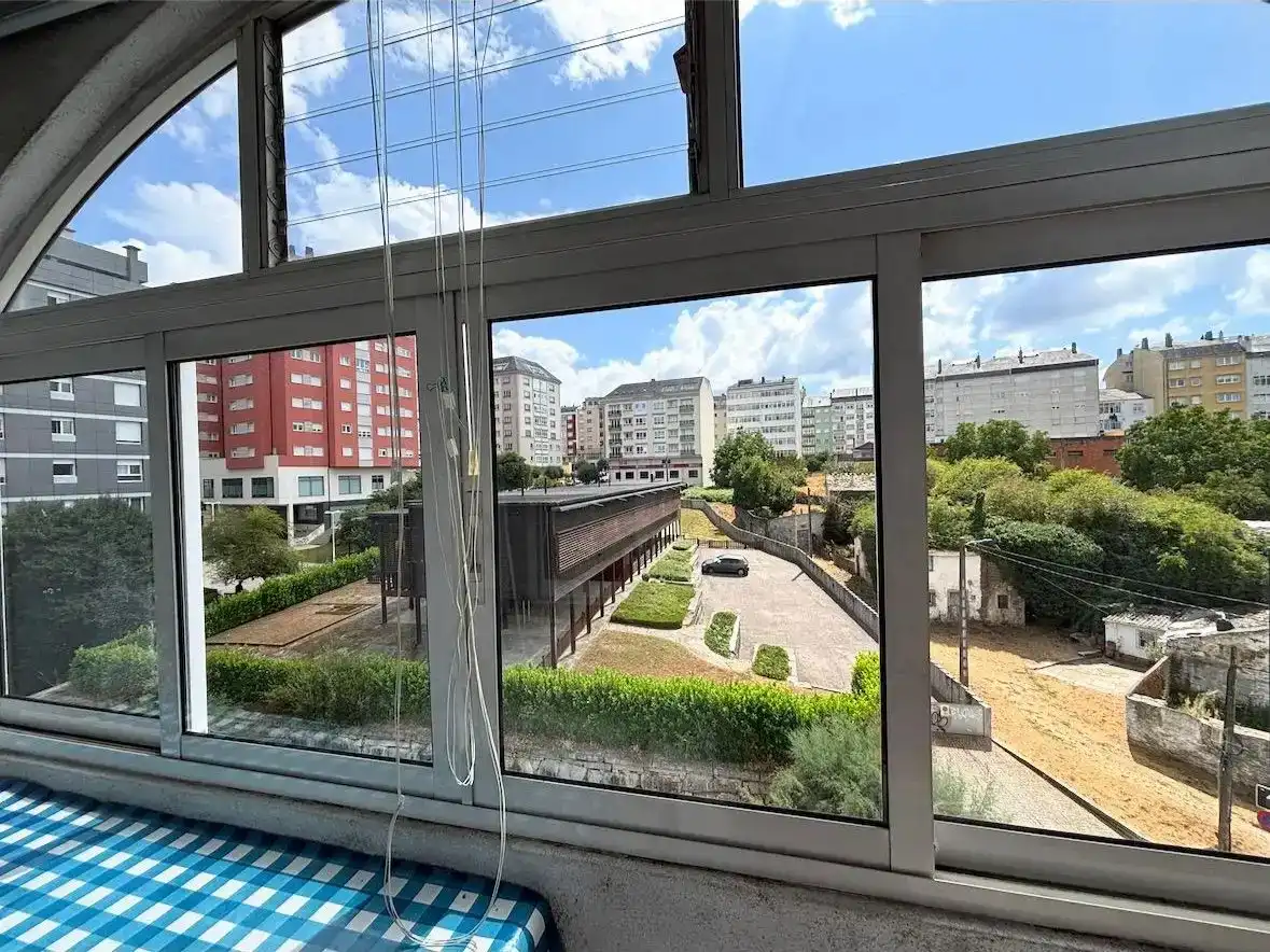 Terraza de Piso en venta en Lugo con Parquet, Trastero y Amueblado