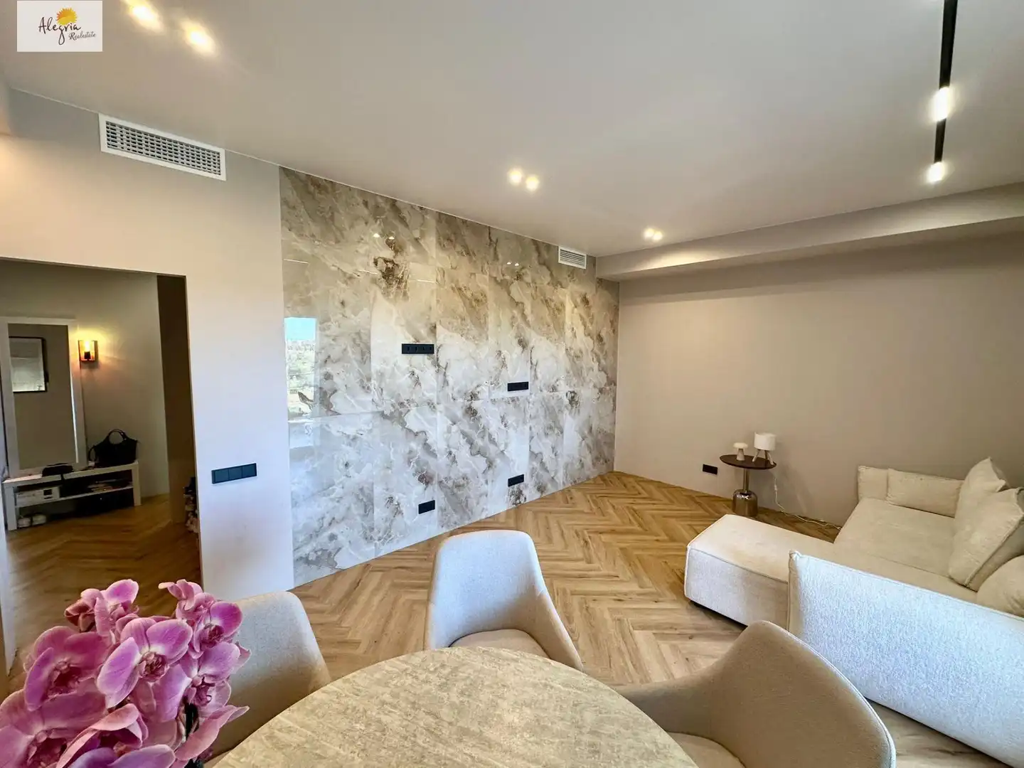 Sala de estar de Apartamento en venta en Paterna con Aire acondicionado, Calefacción y Jardín privado
