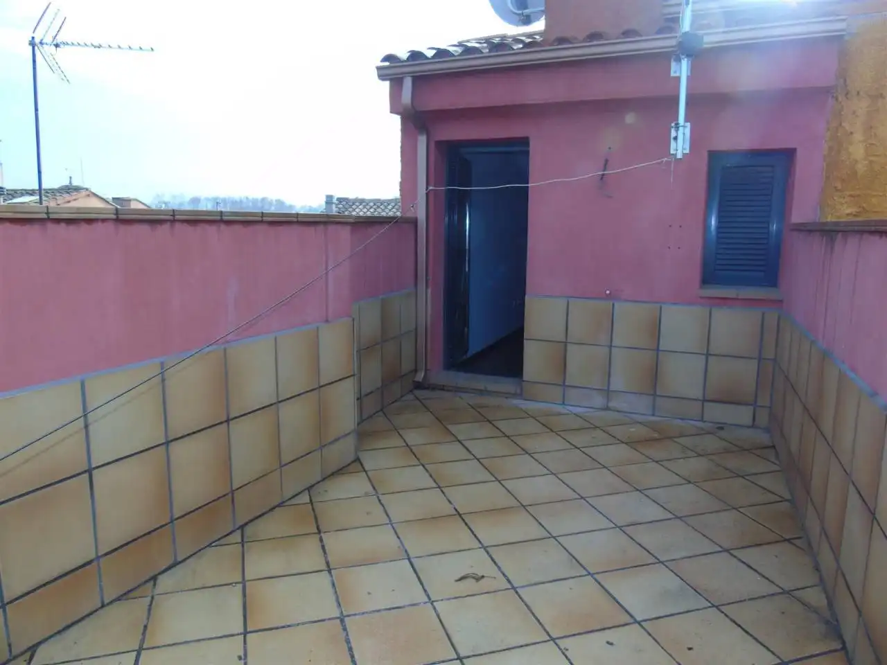 Terrace of Flat for sale in Vic  with Heating, Parquet flooring and Balcony