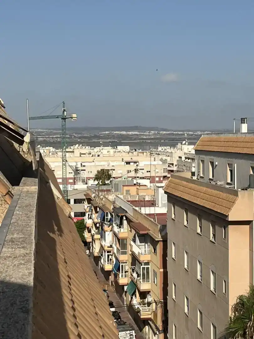 Vista exterior de Ático de alquiler en Torrevieja con Aire acondicionado, Amueblado y Horno
