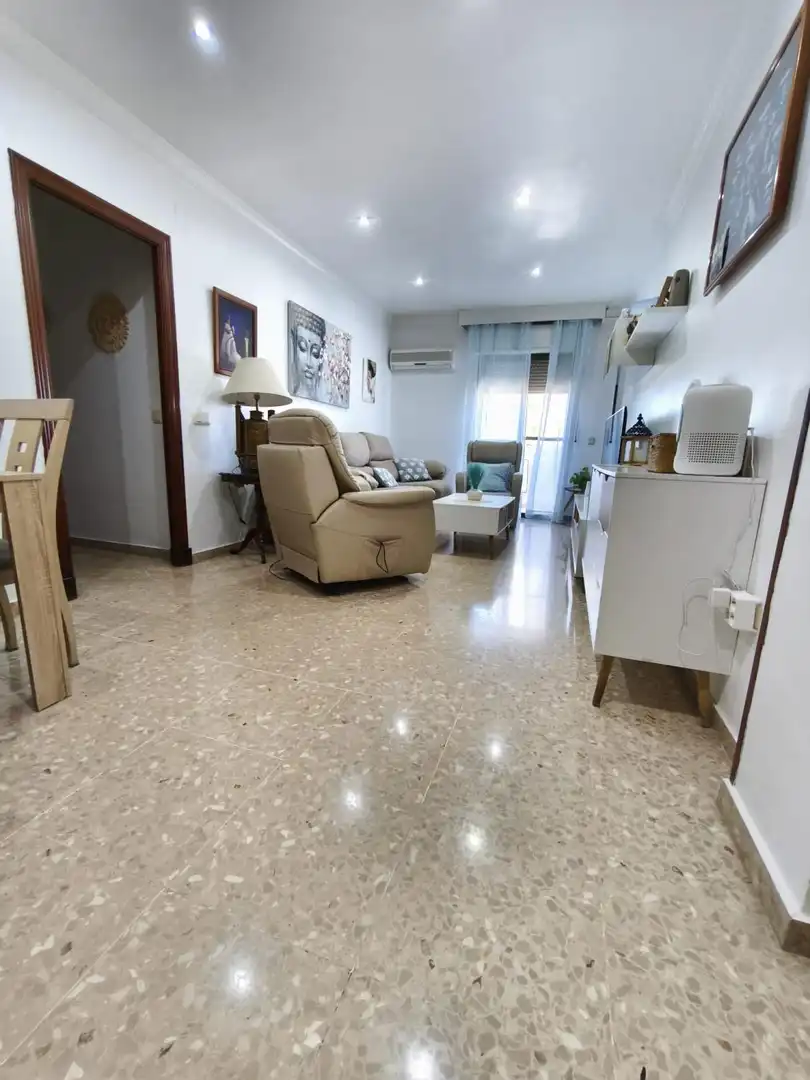 Sala d'estar de Pis en venda en Sanlúcar de Barrameda amb Calefacció, Terrassa i Traster