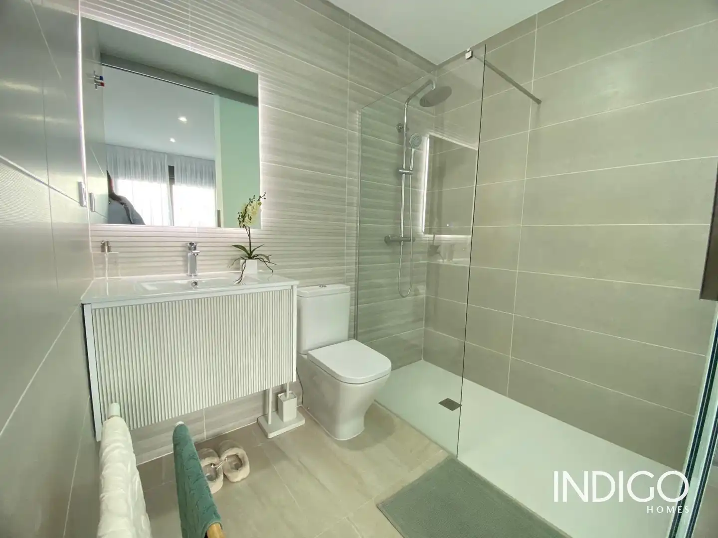 Badezimmer von Maisonette zum Verkauf in Orihuela mit Klimaanlage, Heizung und Terrasse