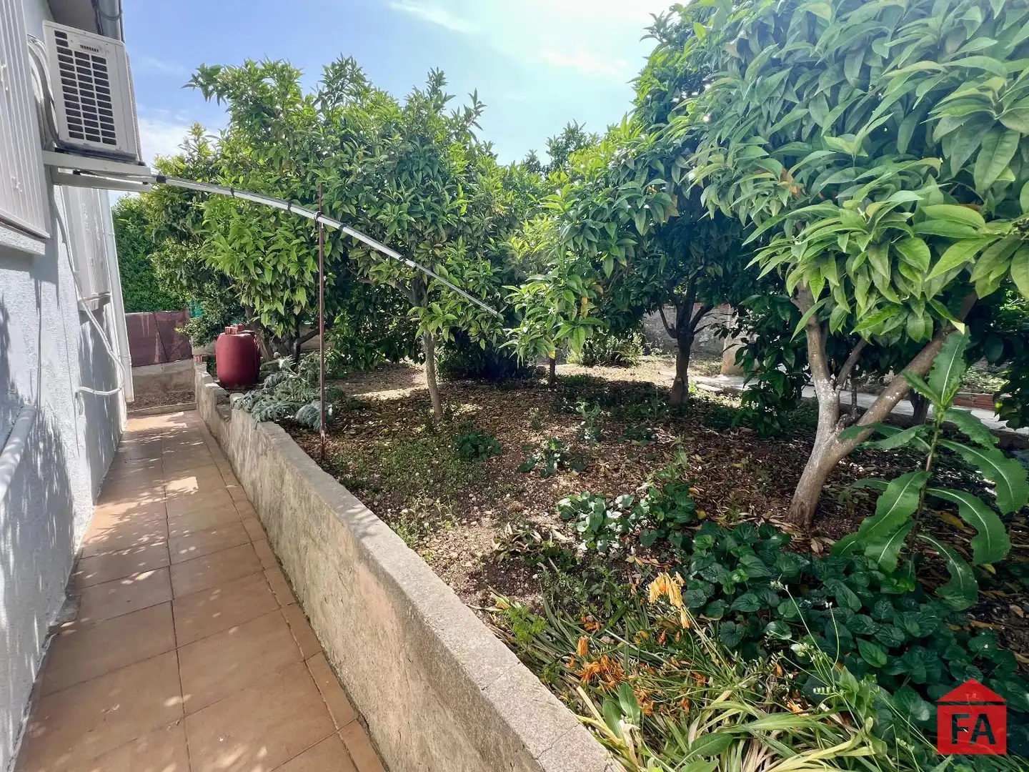 Garten von Haus oder Chalet zum Verkauf in Albinyana mit Klimaanlage, Heizung und Terrasse