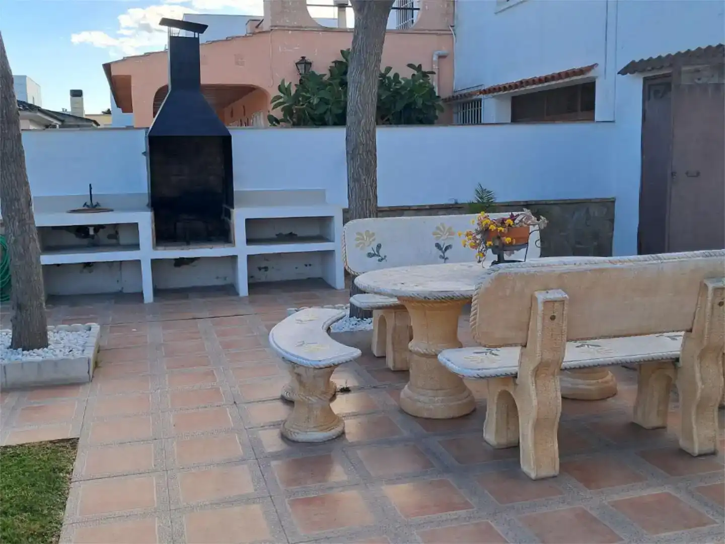 Terraza de Casa o chalet en venta en Vinaròs con Aire acondicionado, Jardín privado y Piscina