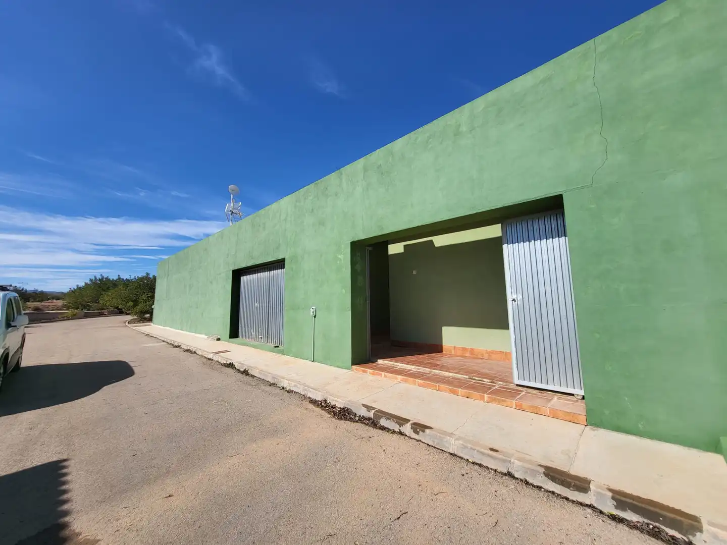 Vista exterior de Finca rústica en venda en Cartagena amb Jardí privat, Piscina i Moblat