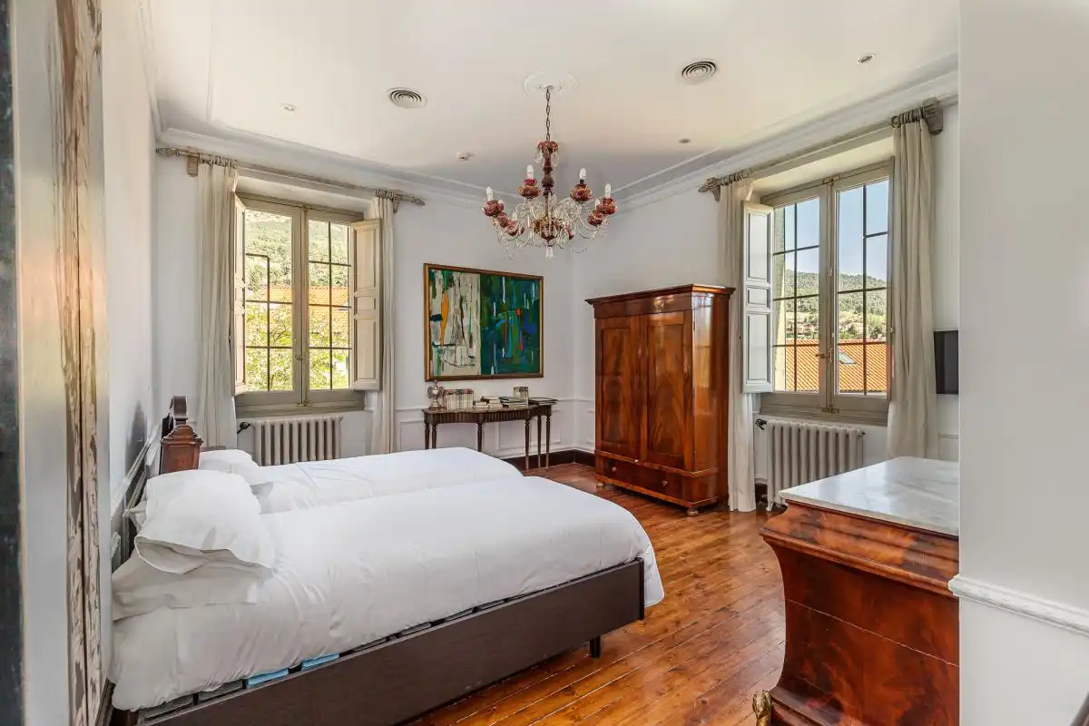Bedroom of Houses for sale in San Lorenzo de El Escorial  with Air Conditioner, Heating and Private garden