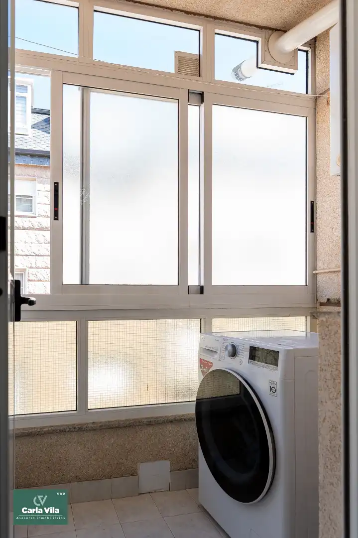 Balcony of Apartments for sale in Lugo  with Heating, Parquet flooring and Storage room