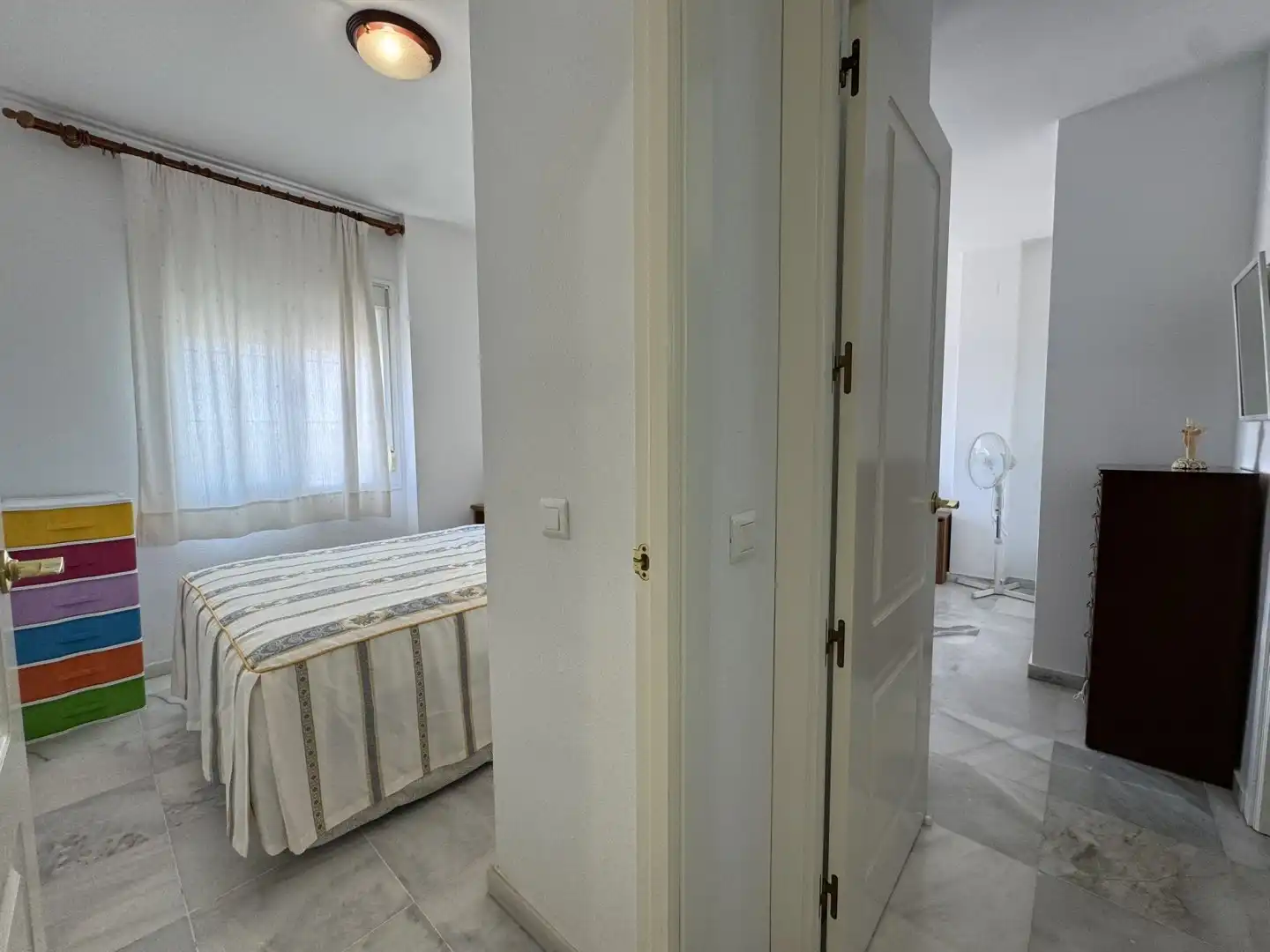 Bedroom of Flat for sale in Chipiona  with Swimming Pool, Furnished and Balcony