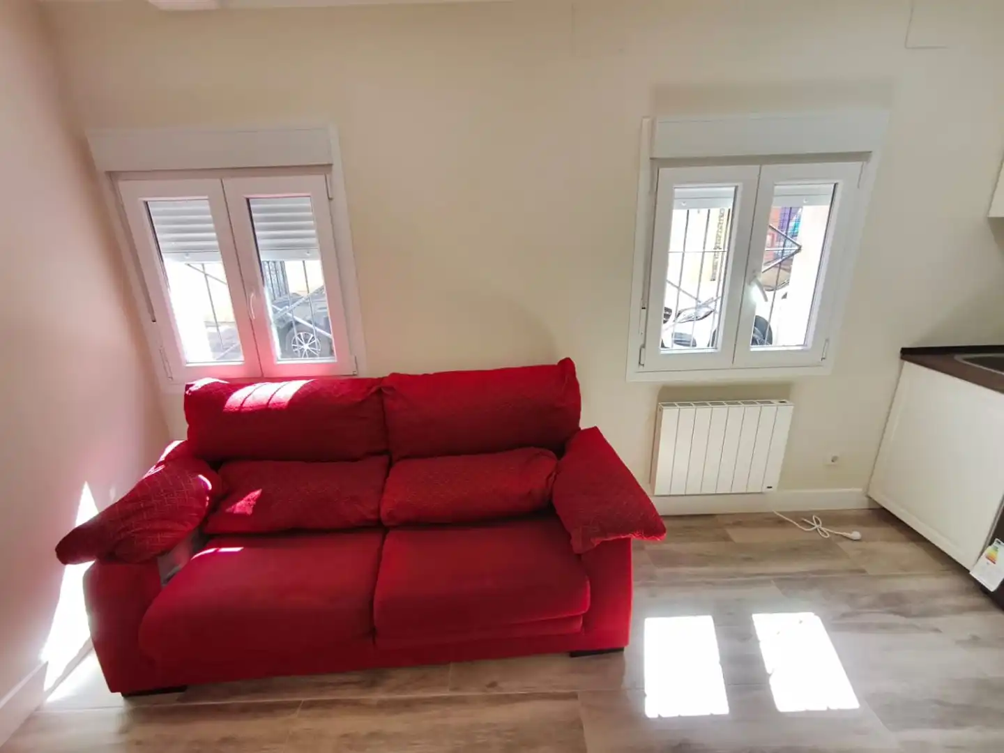 Living room of Flat for rent in Madrid  with Heating and Furnished