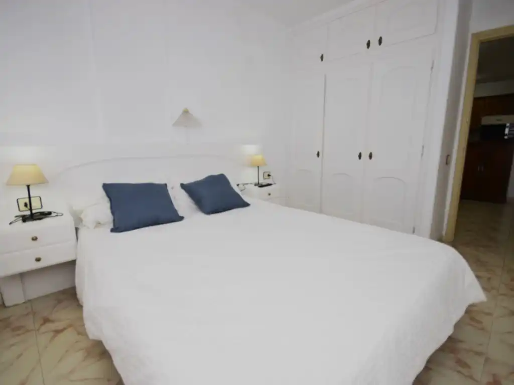 Schlafzimmer von Wohnung zur Miete in Puerto de la Cruz mit Privatgarten, Schwimmbad und Möbliert