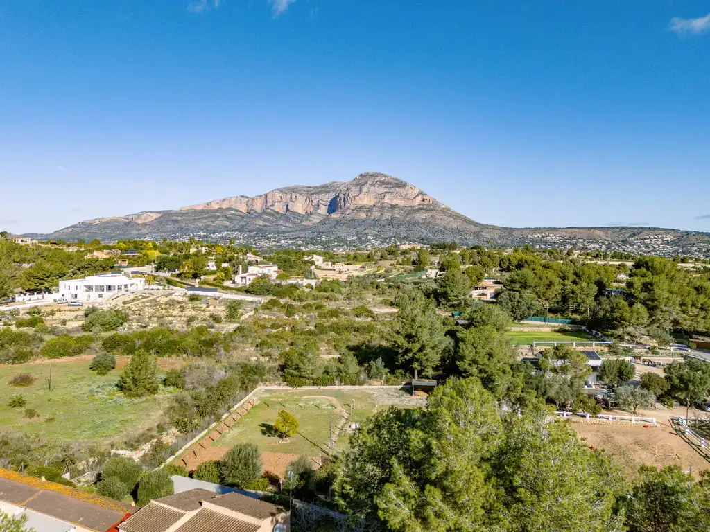 Vista exterior de Casa o chalet en venta en Jávea / Xàbia con Aire acondicionado, Jardín privado y Terraza