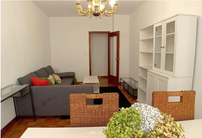 Sala de estar de Piso de alquiler en Ourense Capital  con Calefacción y Amueblado