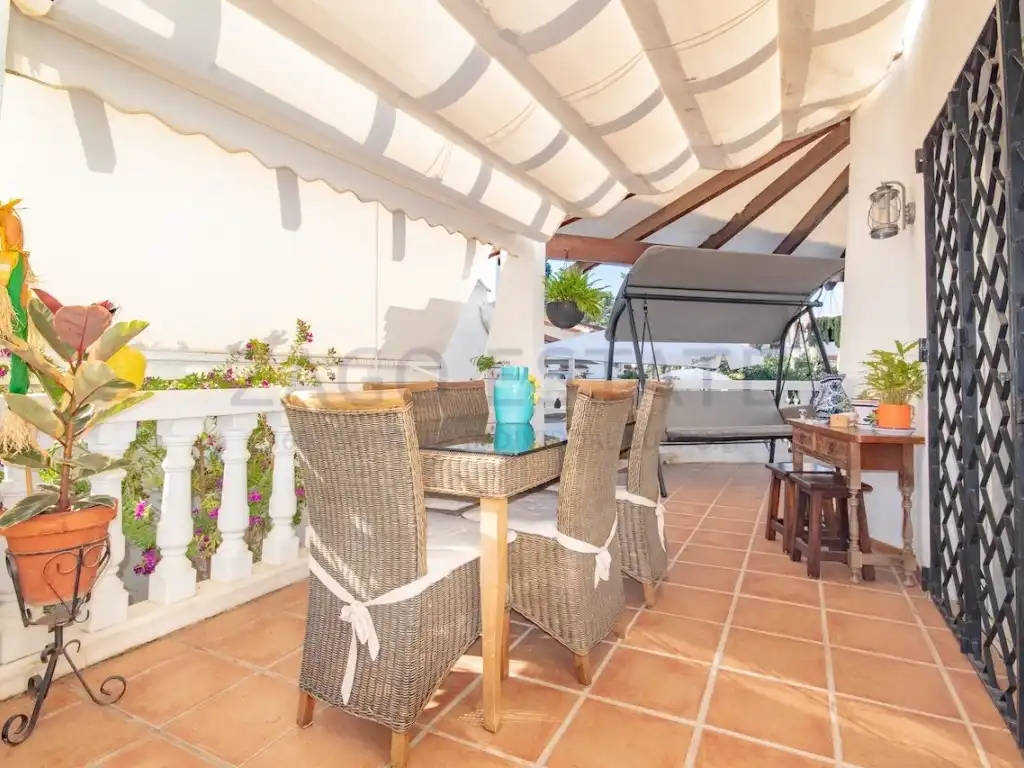 Terraza de Casa adosada en venta en La Nucia