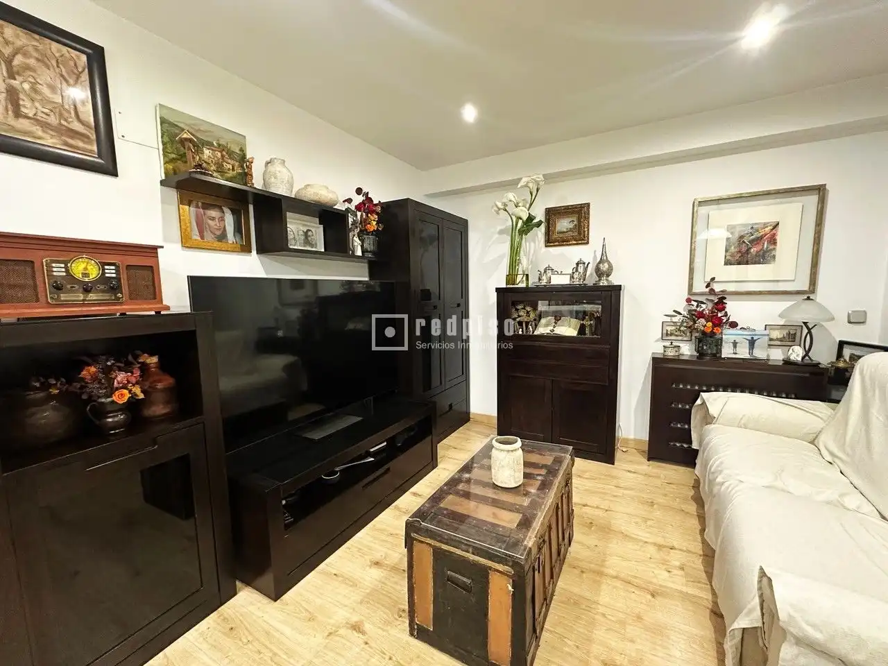 Bedroom of Flat for sale in Madrid