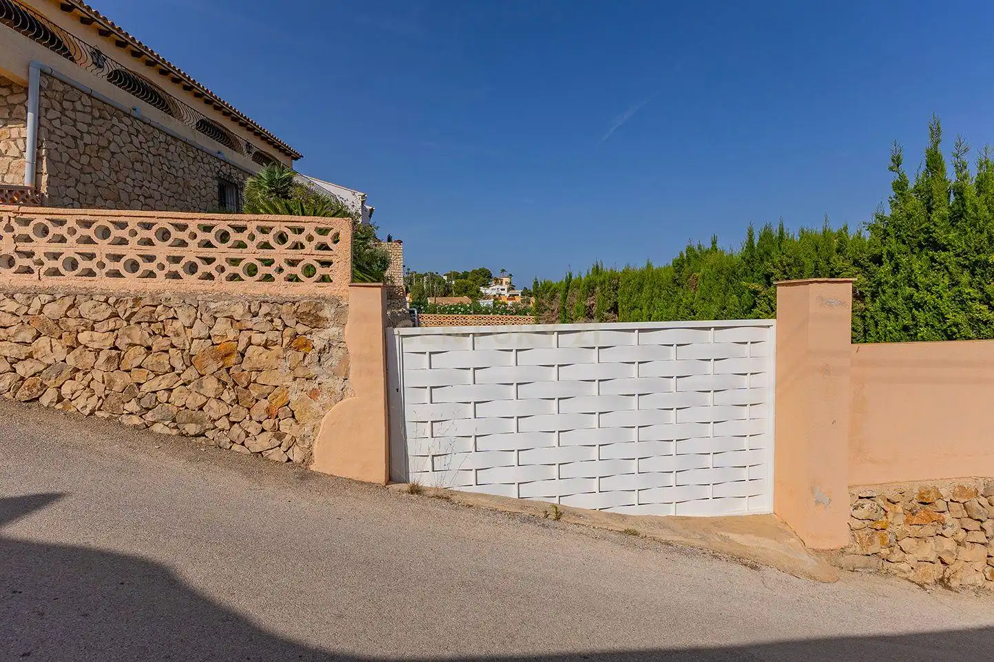 Exterior view of Houses for sale in Calpe / Calp  with Private garden, Storage room and Swimming Pool