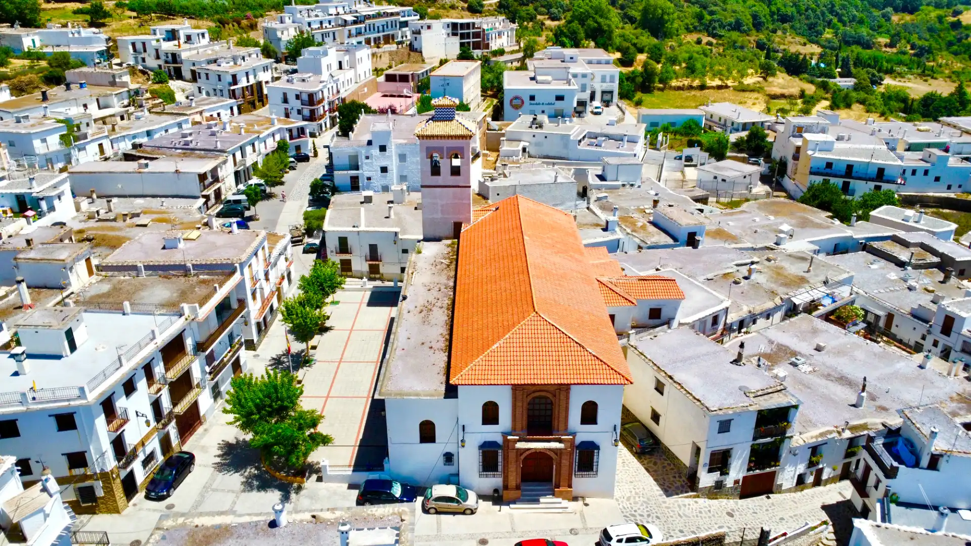 Vista exterior de Casa o xalet en venda en Pórtugos amb Calefacció, Terrassa i Traster