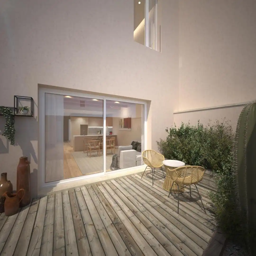 Terraza de Casa adosada en venta en Sant Celoni con Calefacción, Terraza y Horno